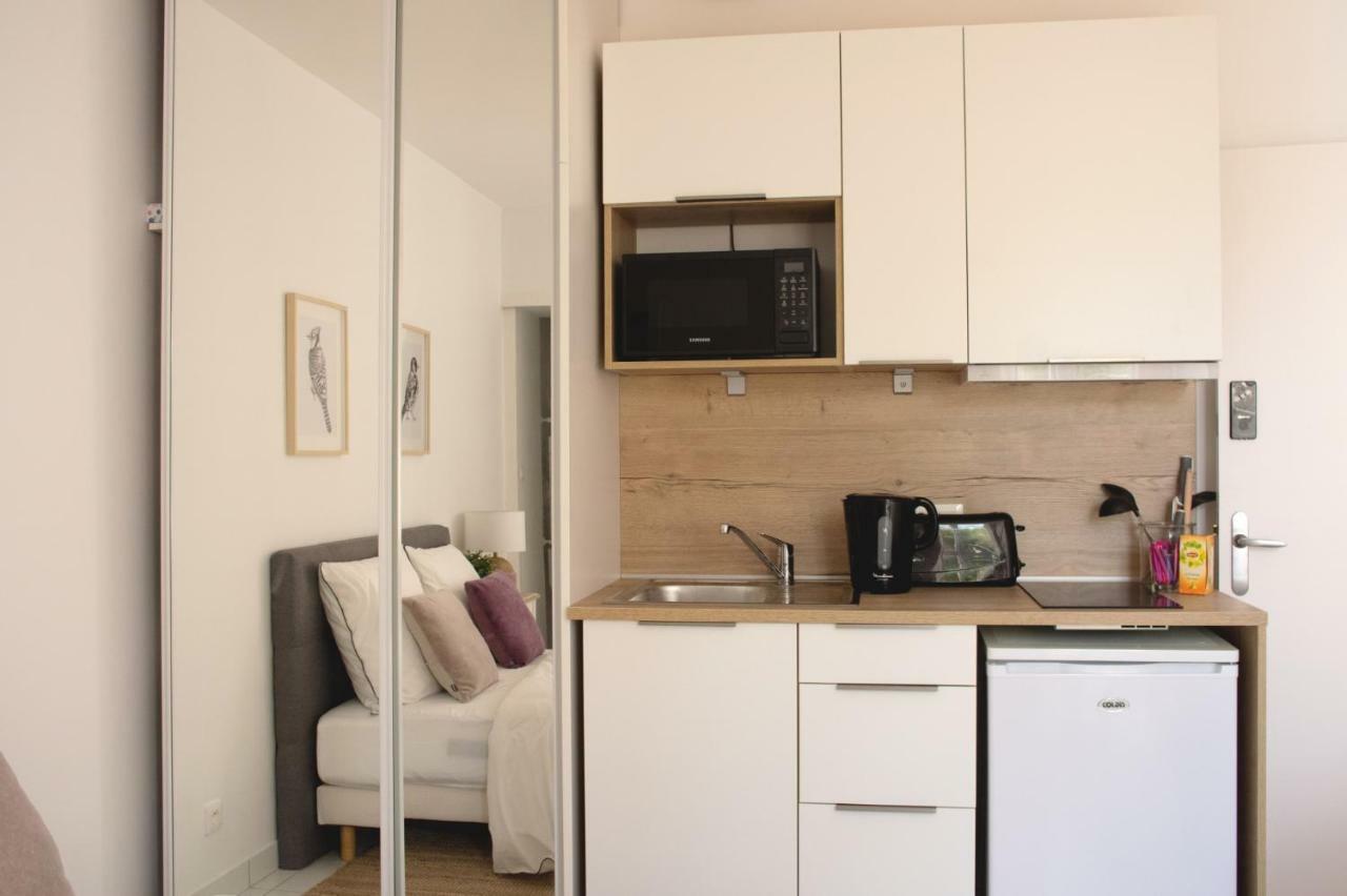 Studio calme, lumineux, WIFI, 1.5 Km du front de mer Apartment Saint-Nazaire  Exterior foto